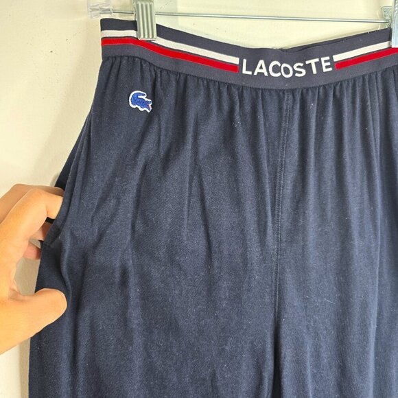 Lacoste Men's Multicolor Waist Navy Pajama Pants - Picture 8 of 10